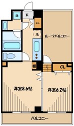 ジョイリーフ仙川の物件間取画像